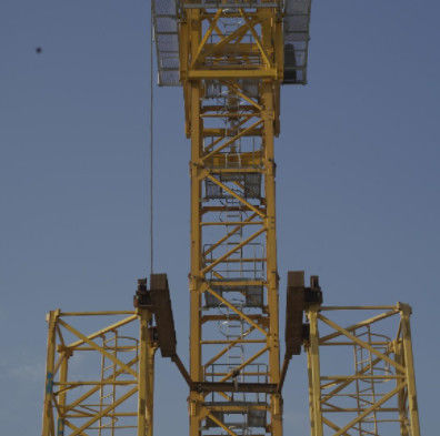 Bouwterreinen Telescopische toren kraan QTZ40 QTZ63 QTZ80 China Famous Brand Stationary Foundation Type Toren
