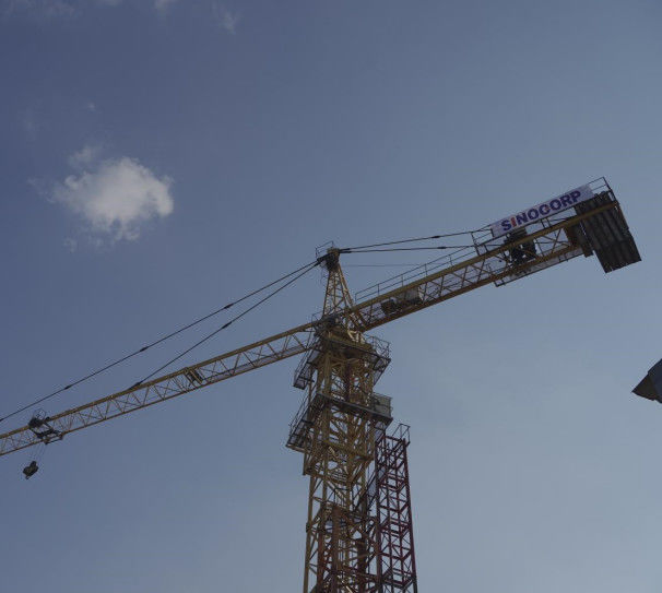 65m Boom 10 ton Hamer Head Torenkraan 6-10 ton Lifting Machine Crane