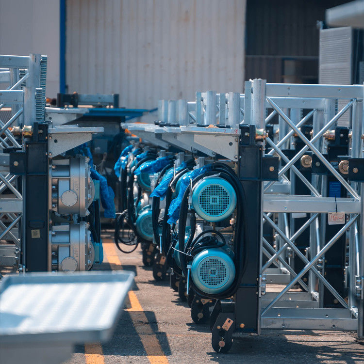 Bouwlift Sc200 200 Passagierslift Twin Cage Sc200/200g Sc200 Onroerend goed Grande Hauteur lift Sc200