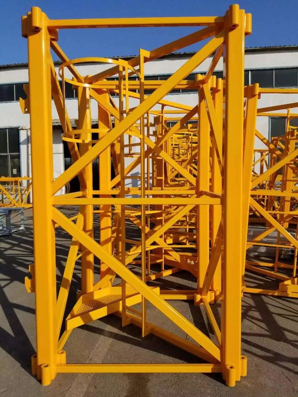 Sinocorp TZ5610-6 Hatkit 56 Meter Boom 60M Hoogte Commerciële Hammerhead Tower Crane met CE