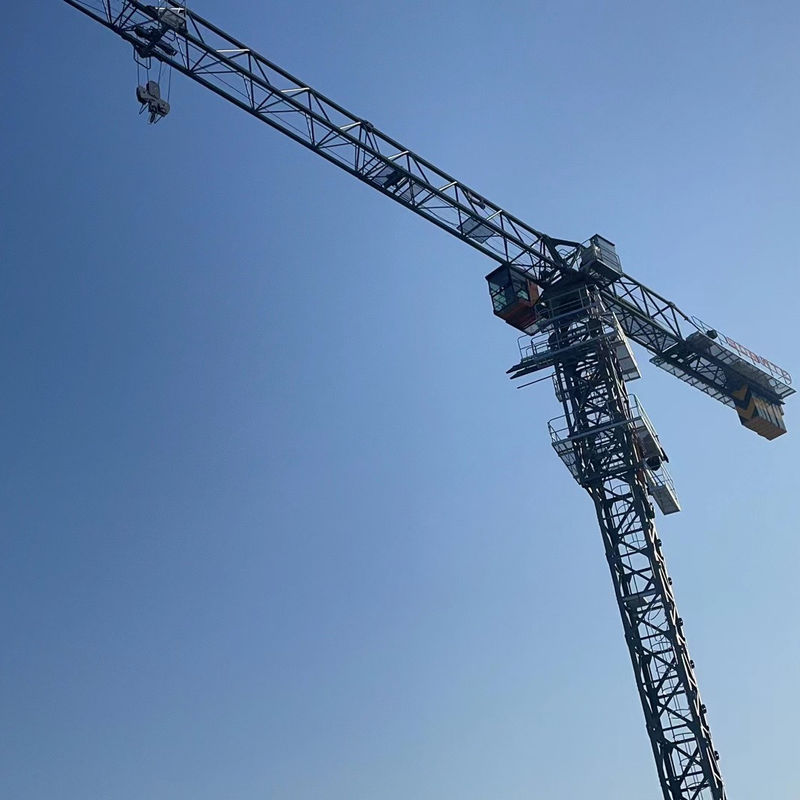 180m Hoogte 6 ton Volledige omvormer besturing Aanpassing kleuren 6 ton Mini Constructie Toren Kran