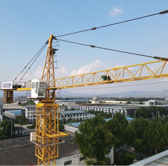 40m Mobiele boomlengte 60m 70m Hammerhead Luffing Hatkit Series Torenkraan 5ton 8ton 10ton 16 Ton