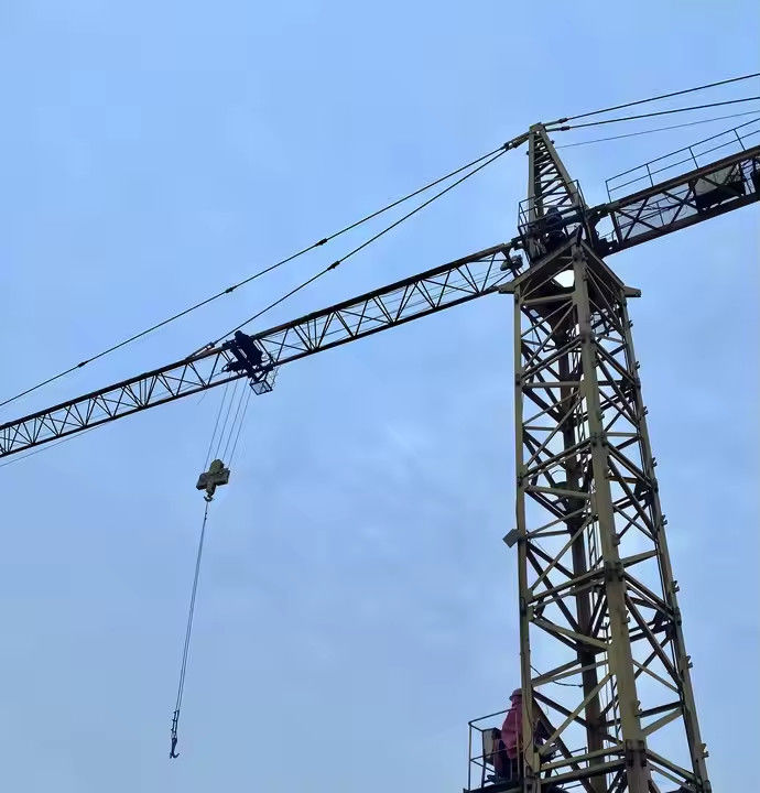 12 ton 40m Jib toren kraan Interne klimkraan 15m 18m 25m 60 Meter 70m