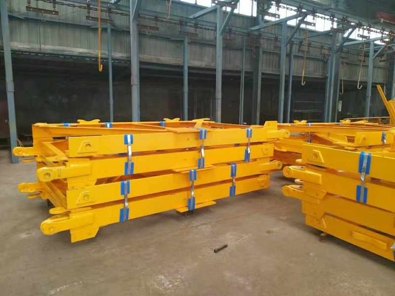 60m torenkraan met platte top met PLC-besturing en 0-40 m/min katloopsnelheid