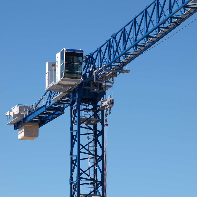 6 Tons Max Load Capacity Heavy Load Tower Crane for Heavy Material Handling Requirements