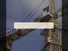 Vaste hamerkop toren kraanmachines 8T QTZ6013-8